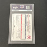 2024 Topps Series 1 #153 Kyle Finnegan signed card PSA