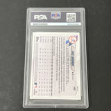 2021 Topps Baseball Series 2 #449 Mike Tauchman signed card PSA Auto 10