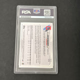 2021 Topps Series 1 #319 Triston Mckenzie signed card PSA Auto 10 Guardians