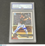 2019 Bowman Chrome #BDC-94 Jake McCarthy signed card
