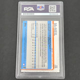 2019 Topps Chrome #152 Jeff Mcneil Pink Refractor signed card PSA