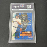 1994 Topps Stadium Club #46 Tim Teufel signed card PSA Auto 10 Padres