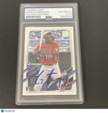 2021 Topps Update Series #US268 Geraldo Perdomo signed card