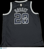 Charles Bassey Signed Jersey PSA San Antonio Spurs Autographed
