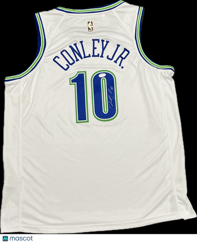 Mike Conley Signed Jersey PSA Minnesota Timberwolves Autographed