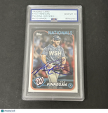 2024 Topps Series 1 #153 Kyle Finnegan signed card PSA Auto 10 Nationals