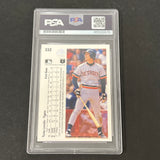1990 Upper Deck #332 Torey Lovullo signed card PSA Auto 10 Tigers
