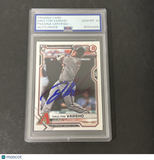 2021 Topps Bowman #81 Daulton Varsho Rookie signed card PSA Auto 10 Diamondbacks