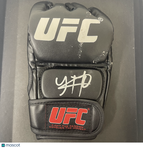 Tagir Ulanbekov Signed UFC Glove JSA Autographed  MMA