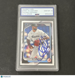 2024 Bowman #8 Sandy Alcantara signed card PSA Auto 10
