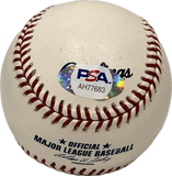 Eric Chavez signed baseball PSA/DNA Oakland Athletics autographed