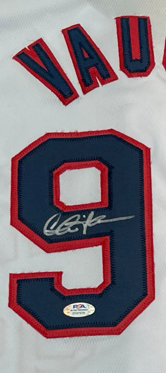 Charlie Sheen Signed Framed Jersey Beckett Autographed Major League Ri
