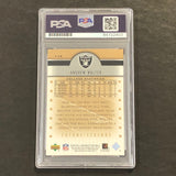 2005 Upper Deck #112 Andrew Walter AUTO card PSA Raiders Signed