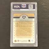 2005 Upper Deck #112 Andrew Walter AUTO card PSA Raiders Signed