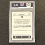 2005 Donruss Score #370 Andrew Walter AUTO 10 card PSA Raiders Signed