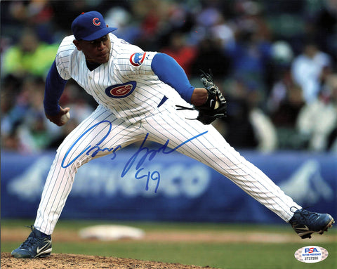 Carlos Marmol signed 8x10 photo PSA/DNA Chicago Cubs Autographed