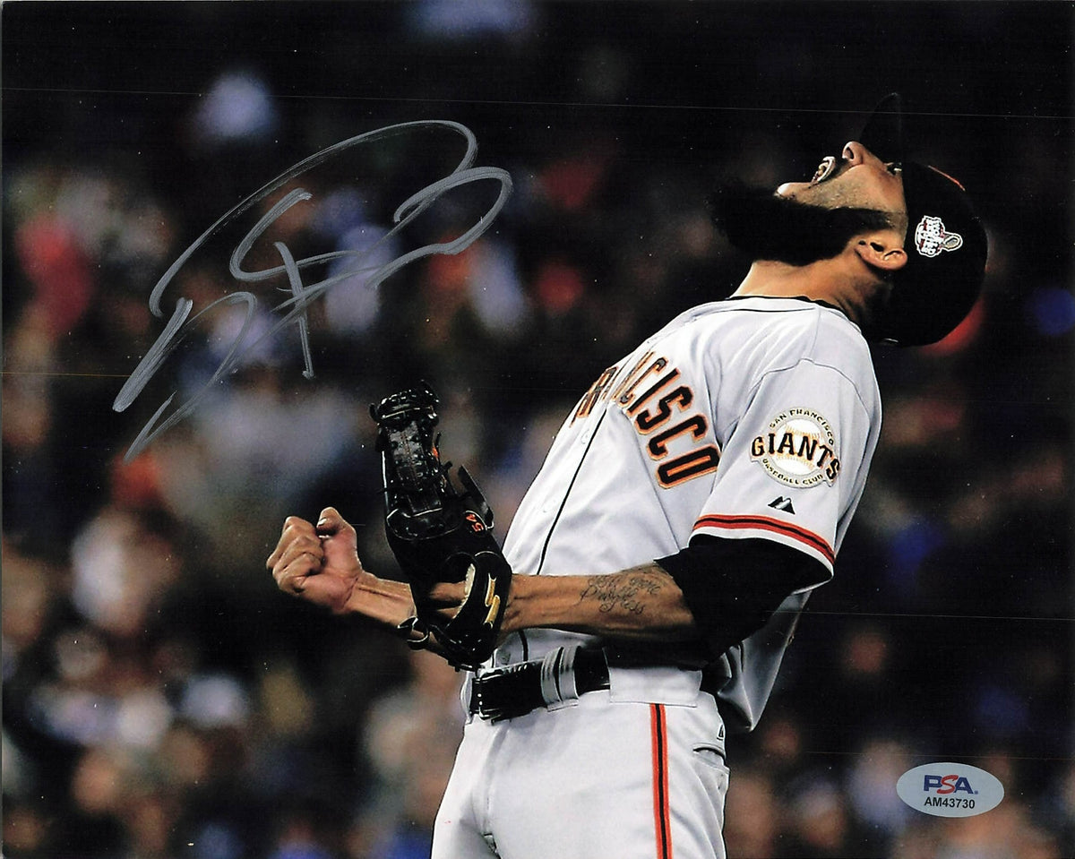 Sergio Romo signed 8x10 PSA San Francisco Giants Autographed – Golden State  Memorabilia
