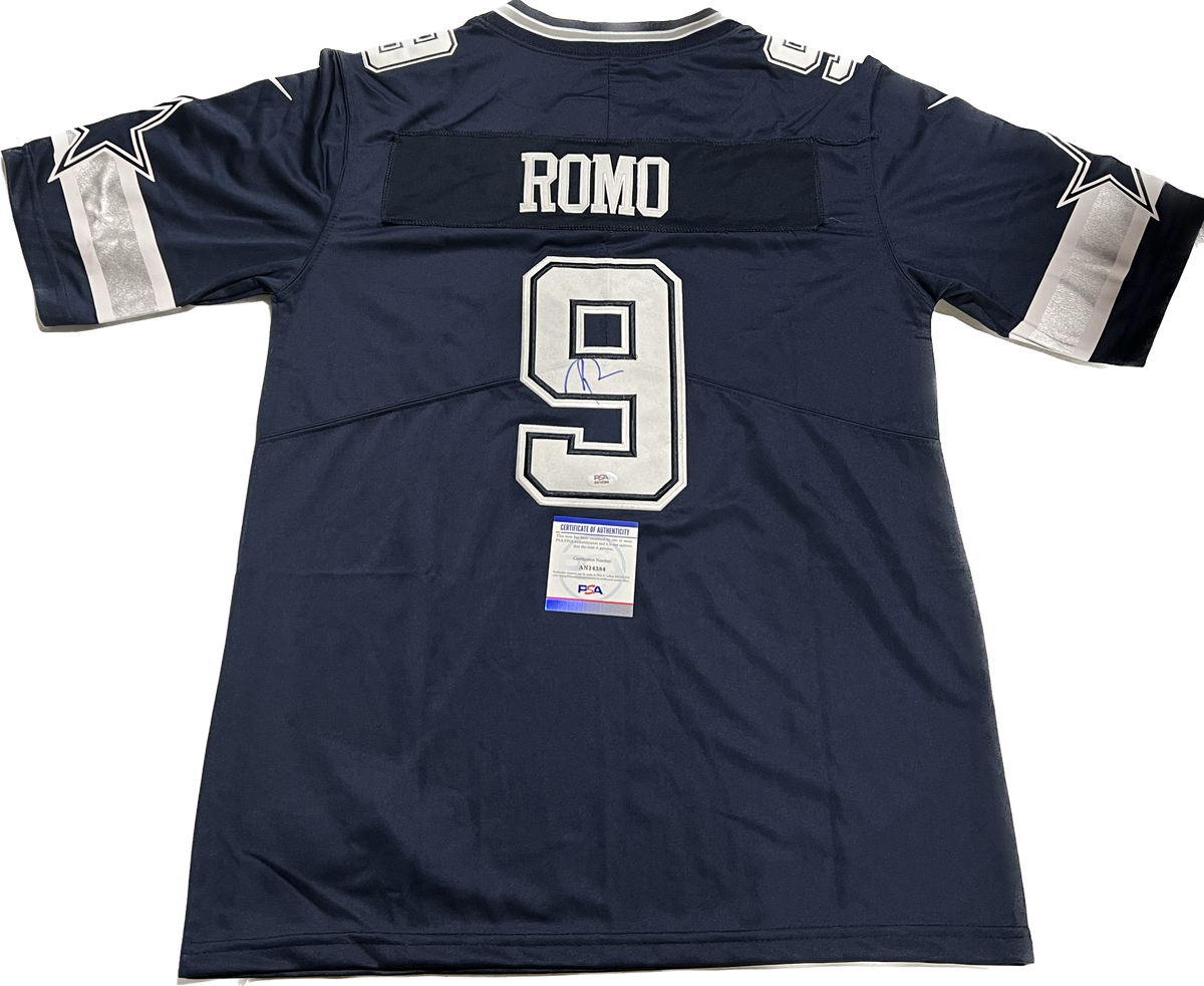 Tony Romo Autographed Memorabilia