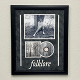 Taylor Swift Signed CD Cover Framed PSA/DNA Folklore Autographed