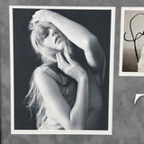 Taylor Swift Signed CD Cover Framed PSA/DNA The Tortured Poets Department TTPD