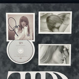 Taylor Swift Signed CD Cover Framed PSA/DNA The Tortured Poets Department TTPD