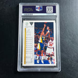 1991 Upper Deck #256 Reggie Miller Signed Card AUTO Authentic MINT 9 PSA Slabbed Pacers