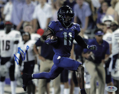 Derius Davis signed 8x10 photo PSA/DNA Autographed TCU