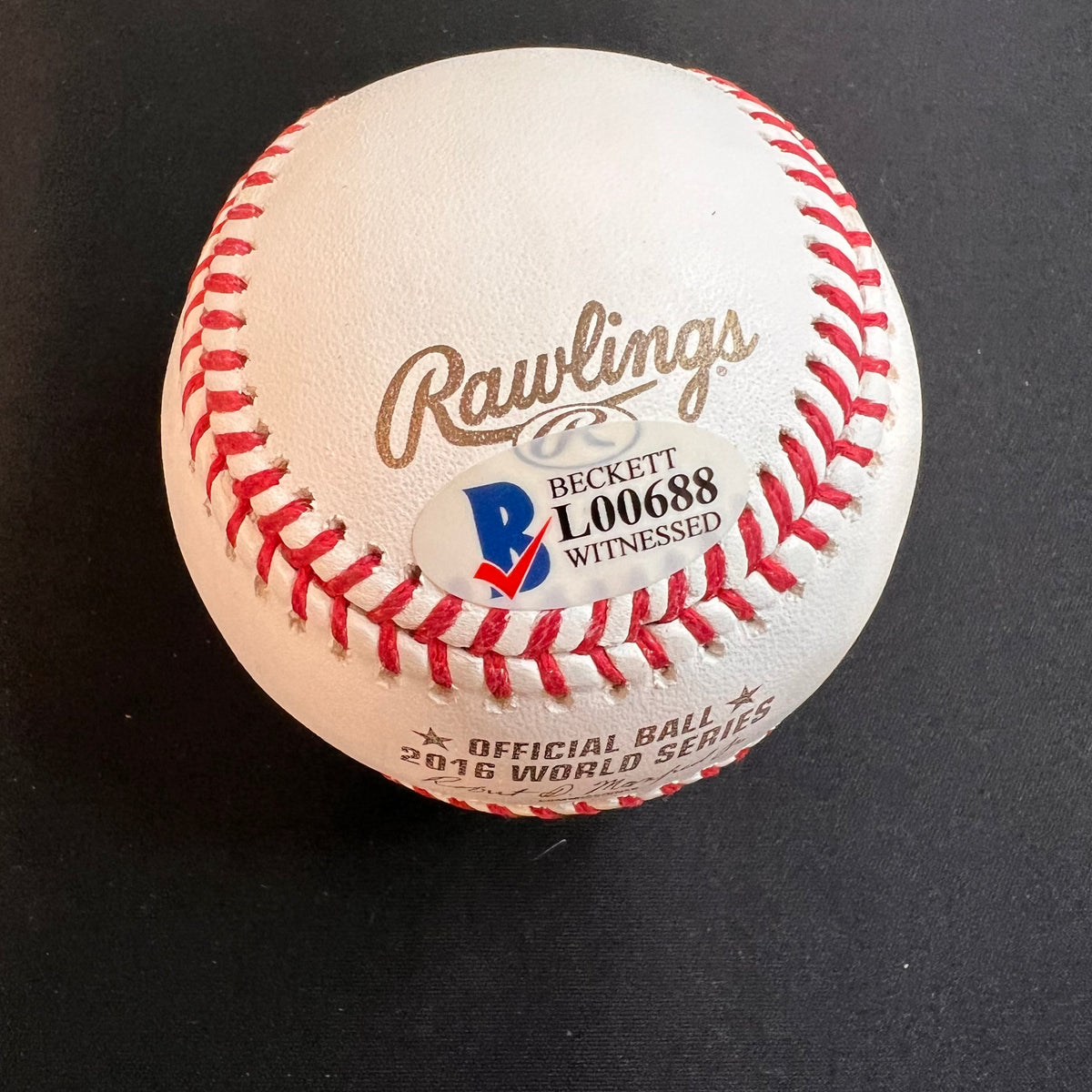 Aramis 2024 Ramirez Autographed Ball