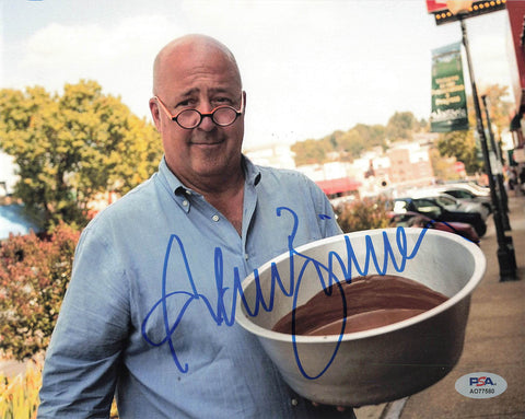 ANDREW ZIMMERN signed 8x10 photo PSA/DNA Autographed Celebrity Chef