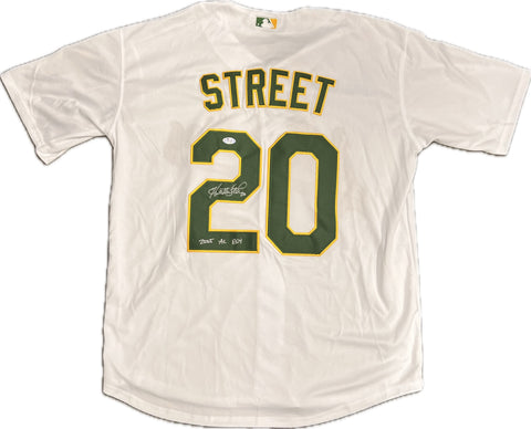 Huston Street signed jersey PSA/DNA Oakland Athletics Autographed