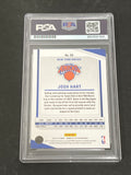 2023-24 Panini Donruss Elite #50 JOSH HART Signed Card AUTO 10 PSA Slabbed Knicks