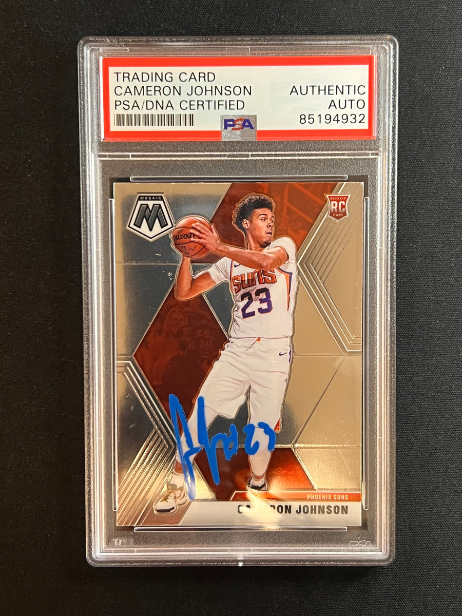 Cameron Johnson rookie auto RC