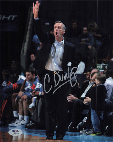 Mike Dunlap signed 8x10 photo PSA/DNA Autographed Basketball