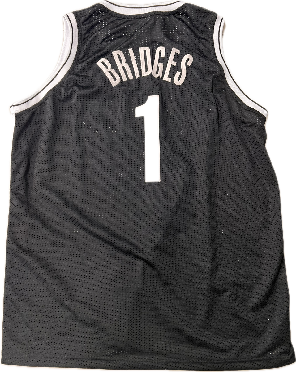 Mikal Bridges signed jersey PSA/DNA Brooklyn Nets Autographed