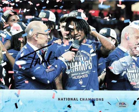 Tristan Newton Signed 8x10 Photo PSA/DNA Autographed UCONN/Minnesota