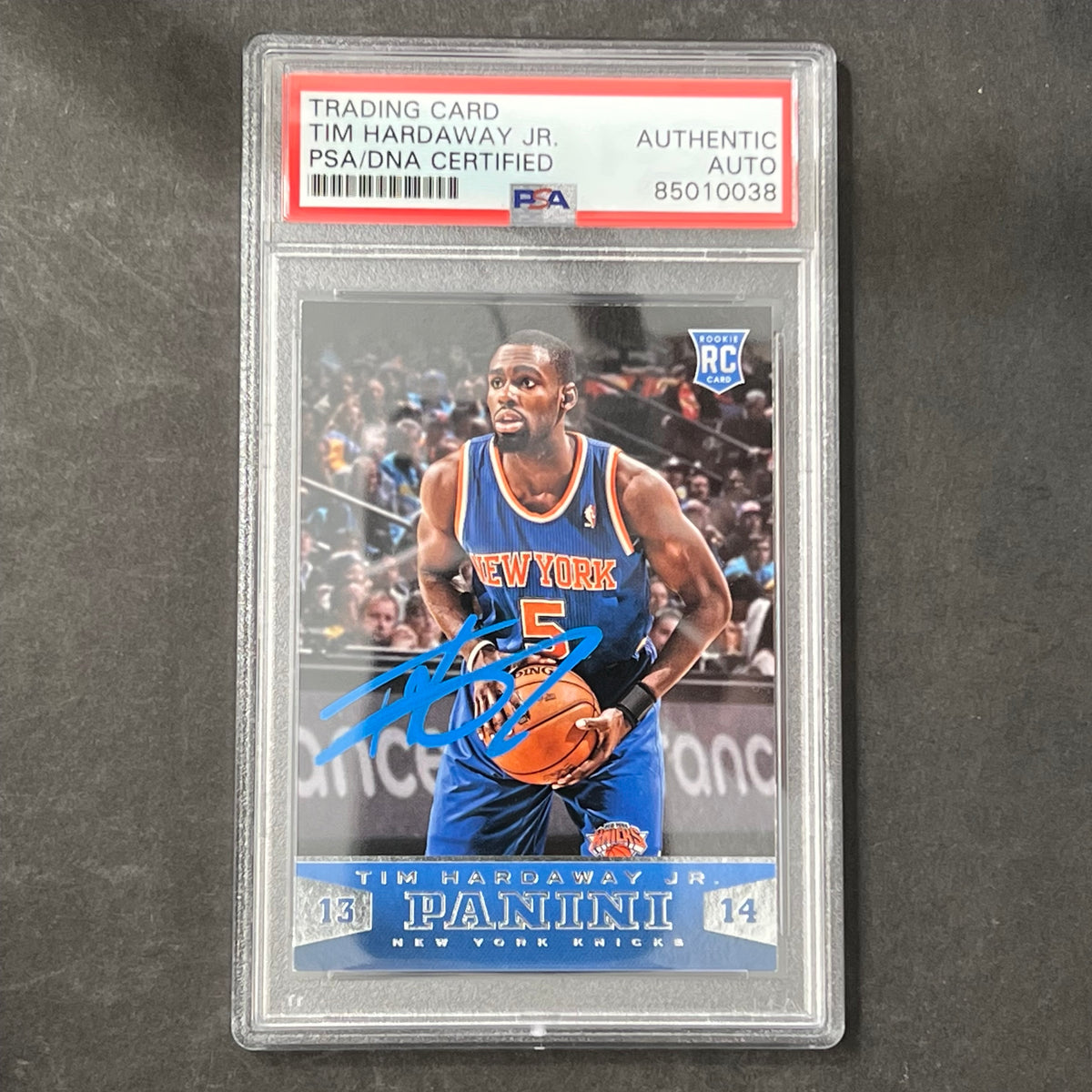 2013-14 Panini Basketball #195 Tim Hardaway Jr. Signed Card AUTO