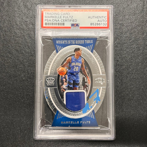 2020-21 Panini Crown Royale Basketball #RT-MFL MARKELLE FULTZ Signed Card AUTO PSA Slabbed Magic