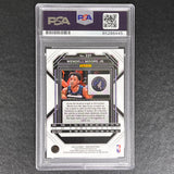 2022-23 Panini Prizm #221 Wendell Moore Jr. Signed Card AUTO 10 PSA Slabbed Timberwolves RC