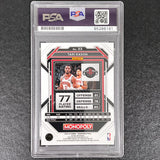2022-23 Panini Prizm Monopoly #33 Tari Eason Signed Card AUTO PSA Slabbed RC Rockets