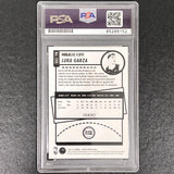 2021-22 Panini Hoops #250 Luka Garza Signed Card AUTO PSA Slabbed Pistons