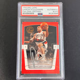 2003-04 Fleer Final Flair Edition #53 DAMON STOUDAMIRE Signed Card AUTO PSA Slabbed Blazers