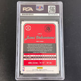 2016-17 Panini Donruss #107 Jonas Valanciunas Signed Card AUTO PSA Slabbed Raptors