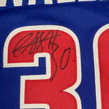 Rasheed Wallace signed Jersey Beckett Detroit Pistons Autographed