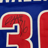 Rasheed Wallace signed Jersey Beckett Detroit Pistons Autographed