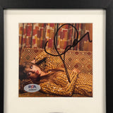 Taylor Swift Signed CD Cover Framed PSA/DNA Lavender Midnights Autographed