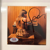 Taylor Swift Signed CD Cover Framed PSA/DNA Lavender Midnights Autographed