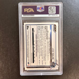 2021 Topps #BCP-110 Jose Salas Signed Card PSA Slabbed AUTO Marlins