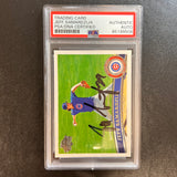 2011 Topps #564 Jeff Samardzija Signed Card PSA Slabbed AUTO Cubs