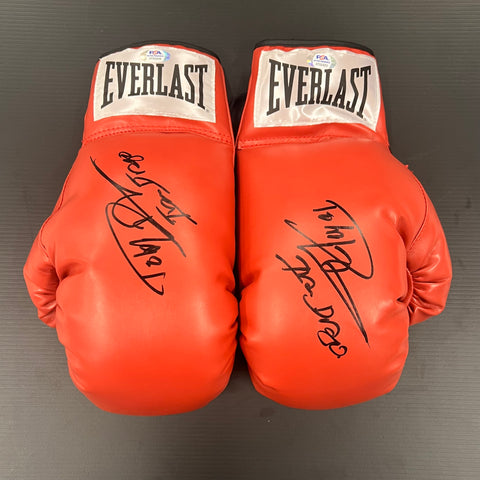 Dolph Lundgren Signed Glove Pair PSA/DNA Ivan Drago Rocky IV