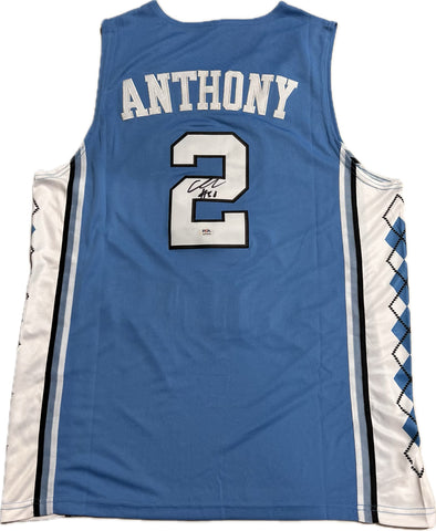 COLE ANTHONY signed jersey PSA/DNA UNC Tar Heels Autographed